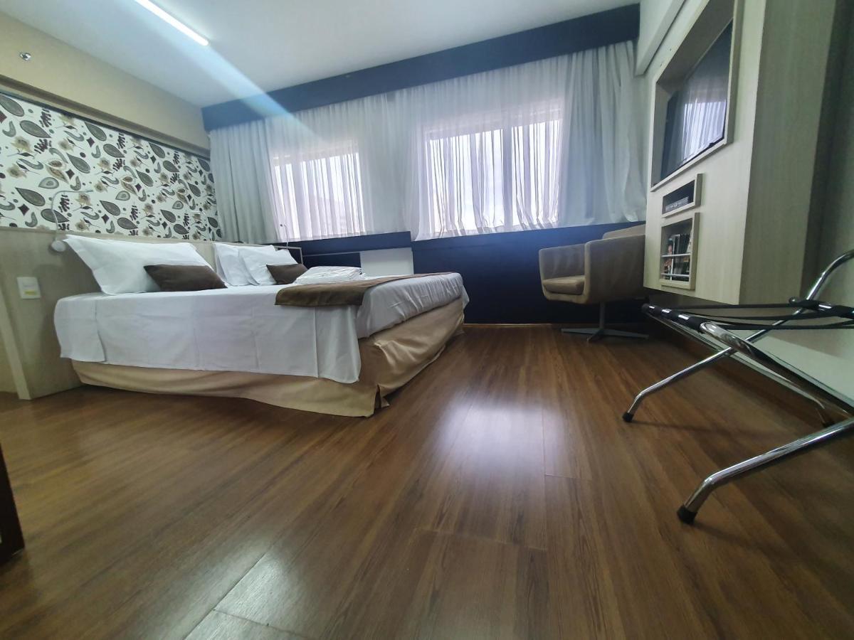 Lindo Flat Em Hotel 4 Estrelas Na Bela Vista Σάο Πάολο Εξωτερικό φωτογραφία
